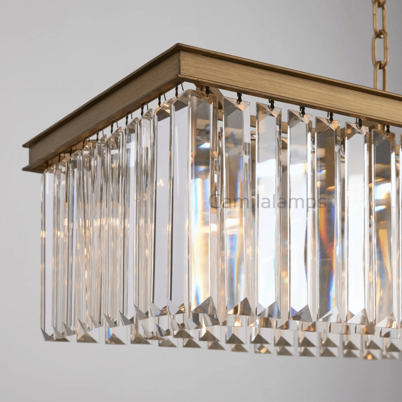 Leyland Rectangular Chandelier 60"72" - Camilalamps - CA - 662036H751