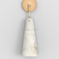 Kevin Javad Alabaster Wall Sconce, Designer Wall Lights Wall Sconce Kevinstudiolives   