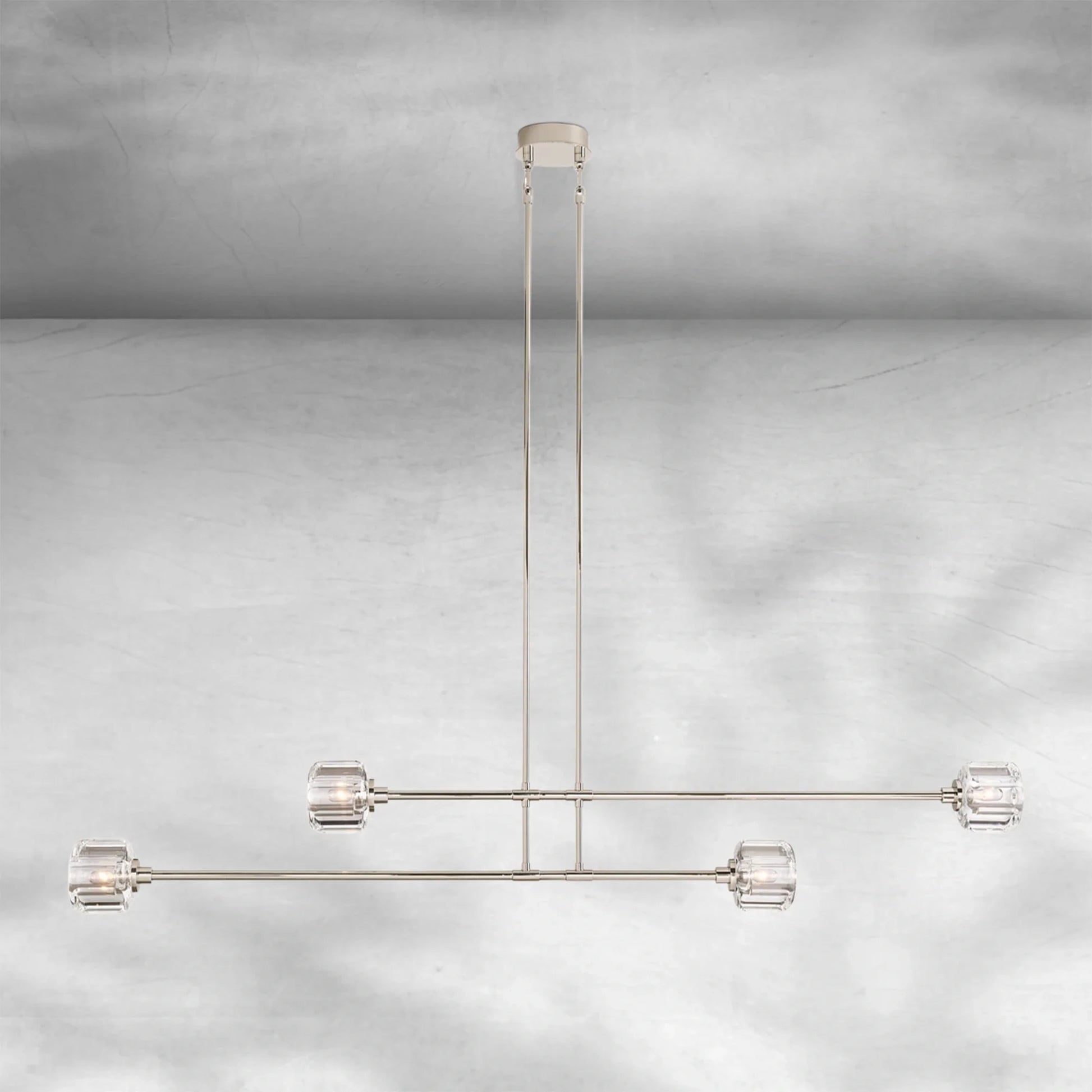 Demaket Mobile Linear Chandelier 54" 72" - Camilalamps - CA-Demaket-MLC7203