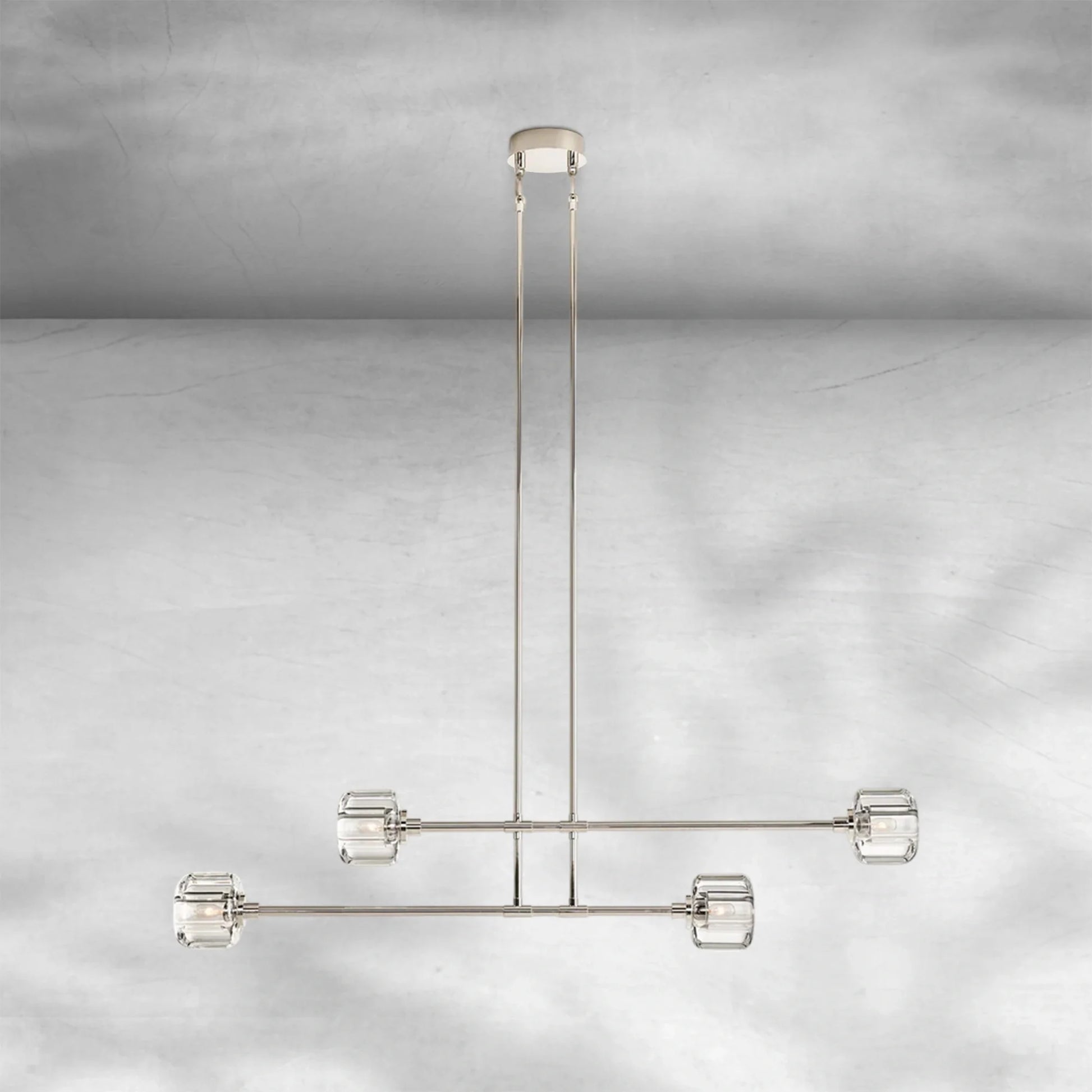 Demaket Mobile Linear Chandelier 54" 72" - Camilalamps - CA-Demaket-MLC5403