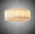 Sun Marcus Alabaster Round Chandelier - Camilalamps - CA - Sun - AAA9