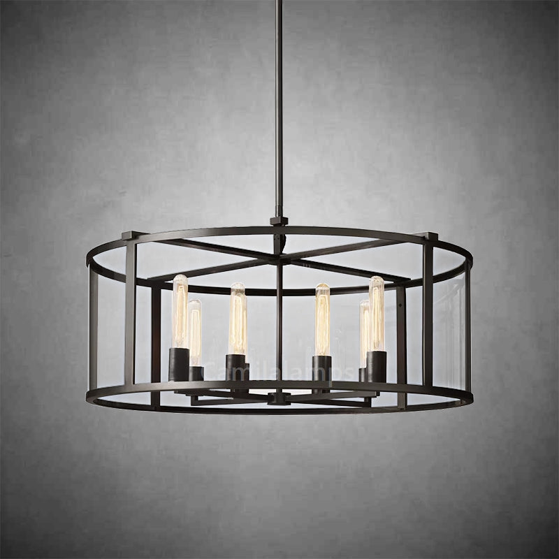 Baker Round Chandelier D33'' 44" 55''