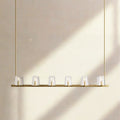 Paricia Glass Linear Chandelier 49