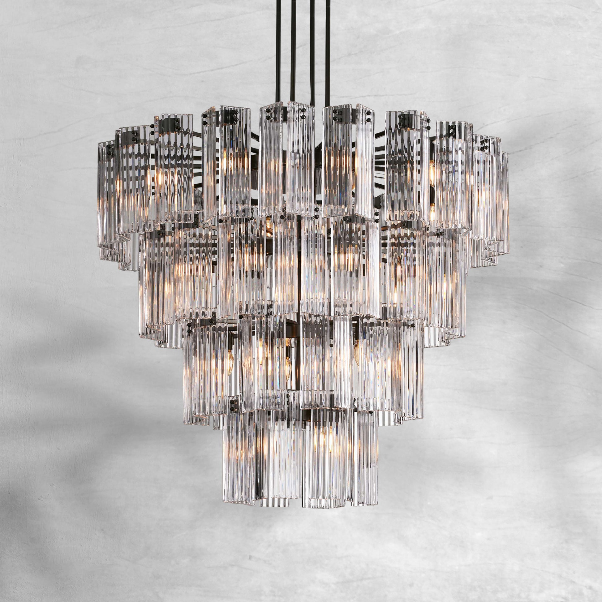Delsie Round Chandelier 38''48''60'' - Camilalamps - CA - 10031H92KT
