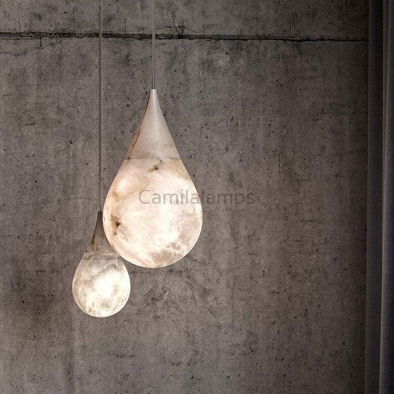 Kevin Alabaster Raindrop Pendant Lighting, Dining Table Pendant Pendant Lighting Kevinstudiolives   