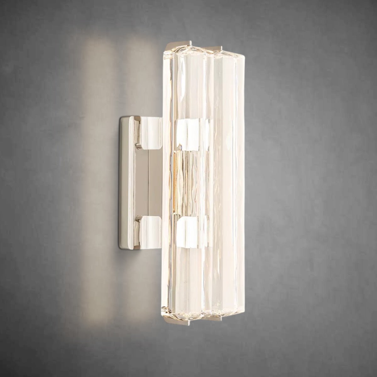 Aurivox Crystal Double Sconce - Camilalamps - CA - CH - 3354