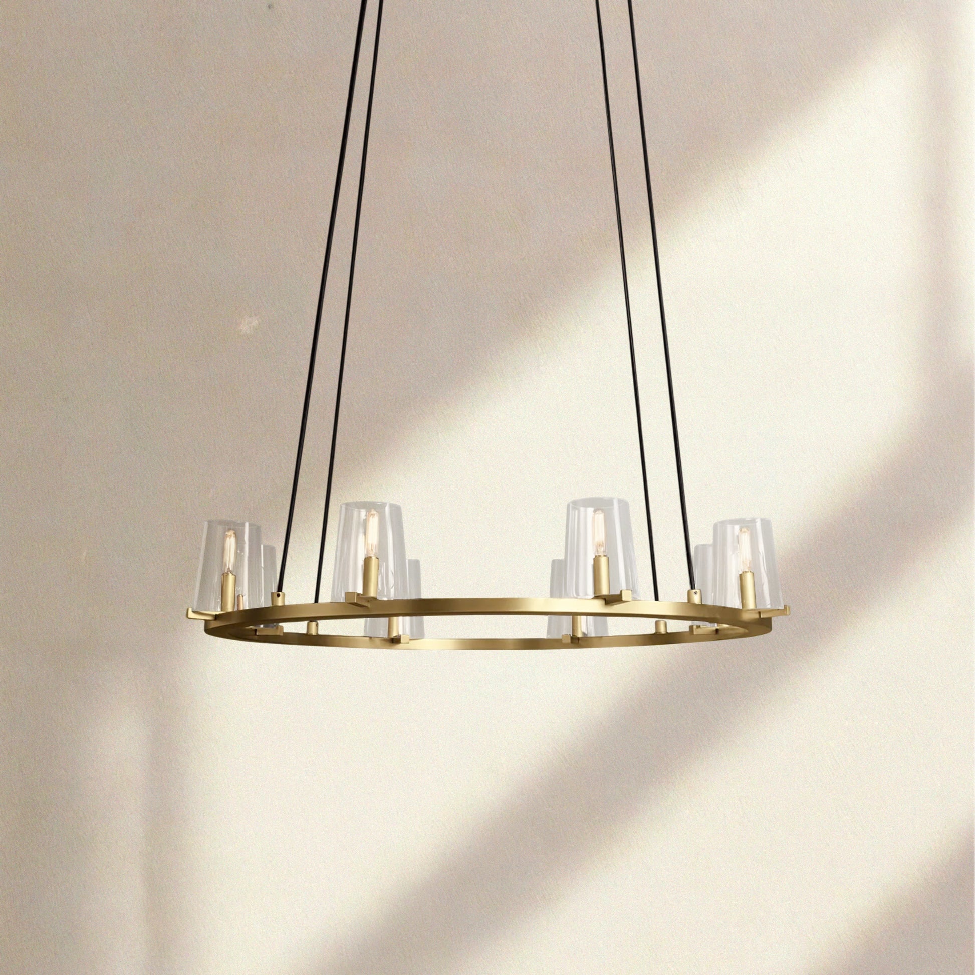 Paricia Glass Round Chandelier 36", 48", 60" - Camilalamps - CAM1602