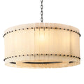 Marcus Alabaster Round Chandelier - Camilalamps - CA - RH - CH - 2552654