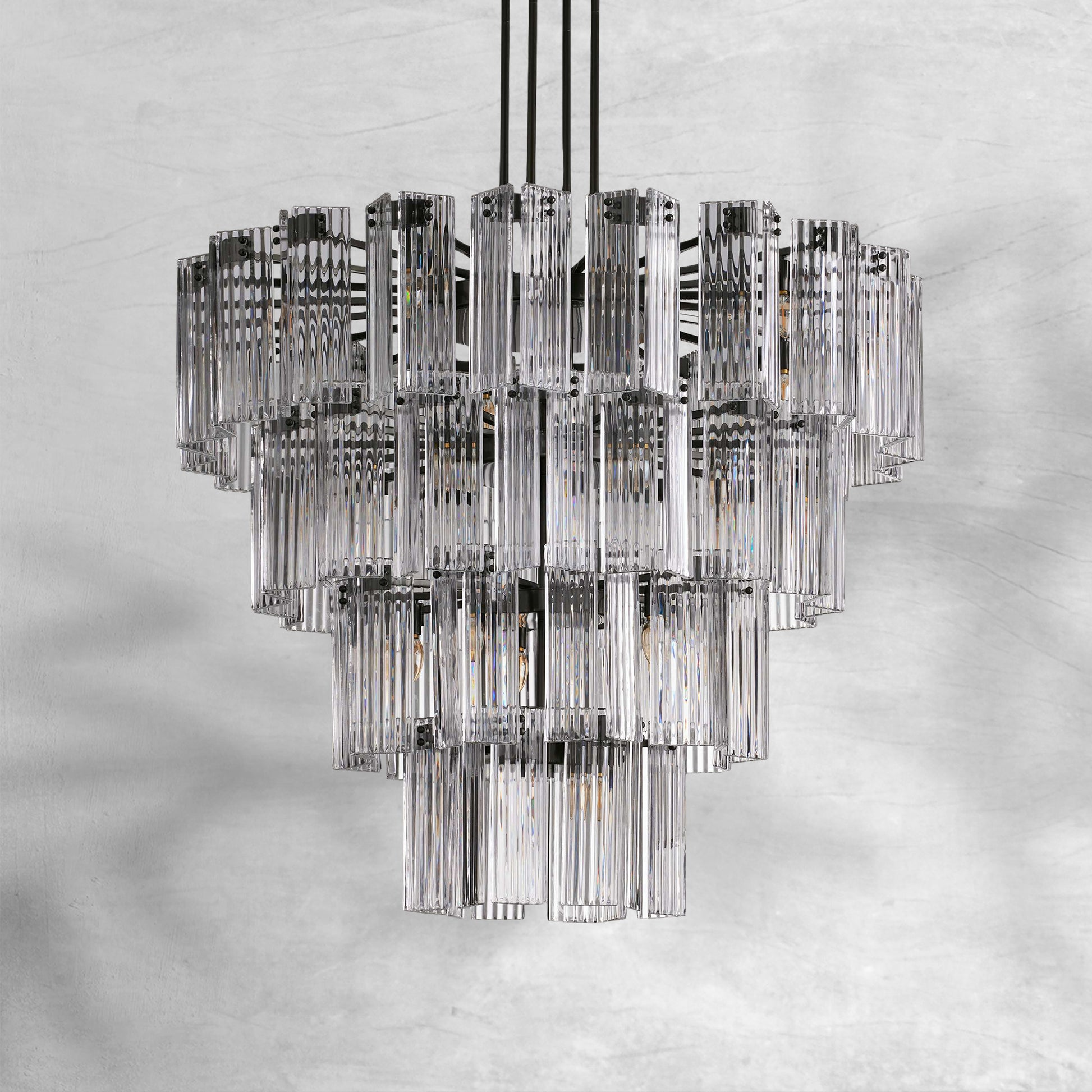 Delsie Round Chandelier 38''48''60'' - Camilalamps - CA - 10031H92KT