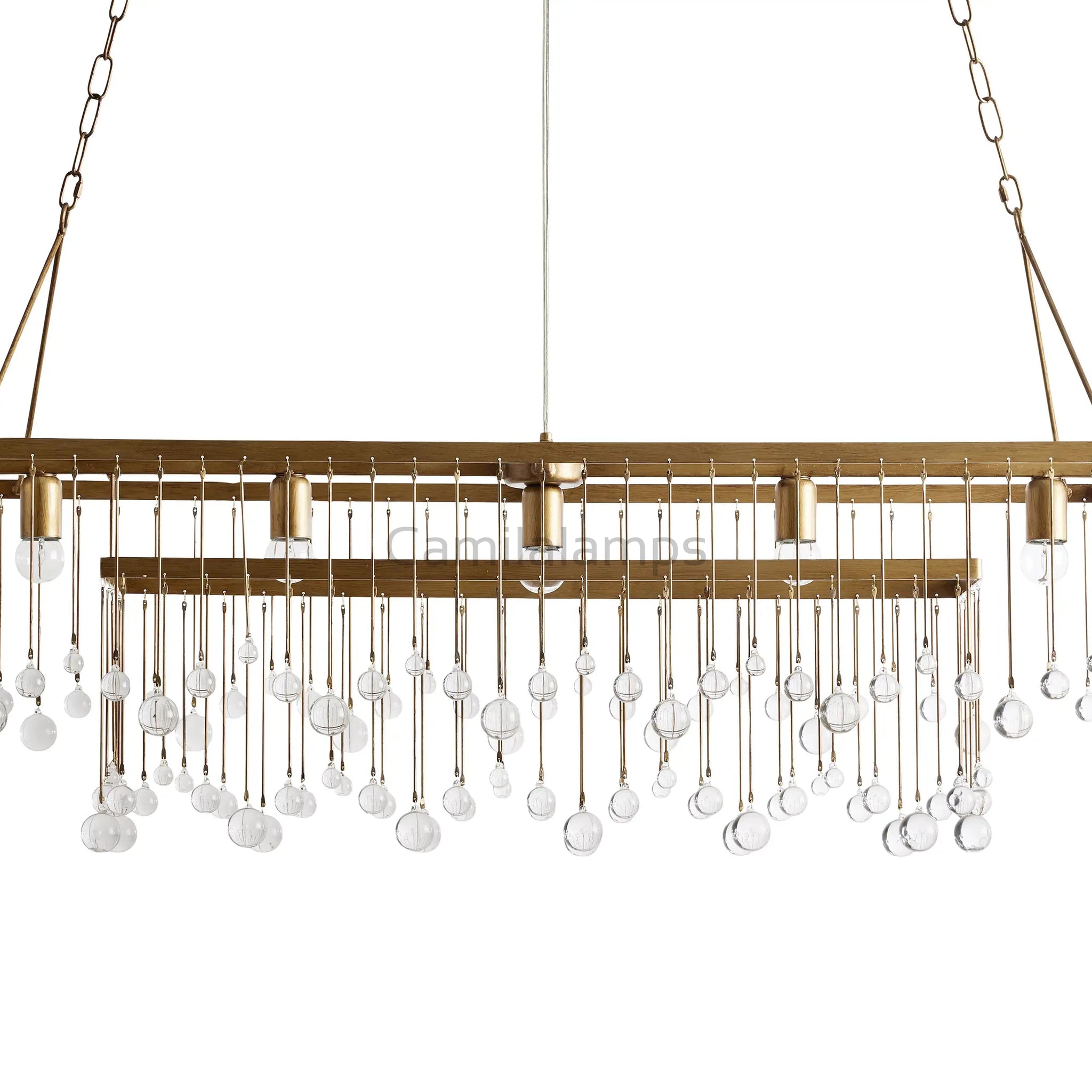 Aubrey Rectangular Chandelier 47''60''