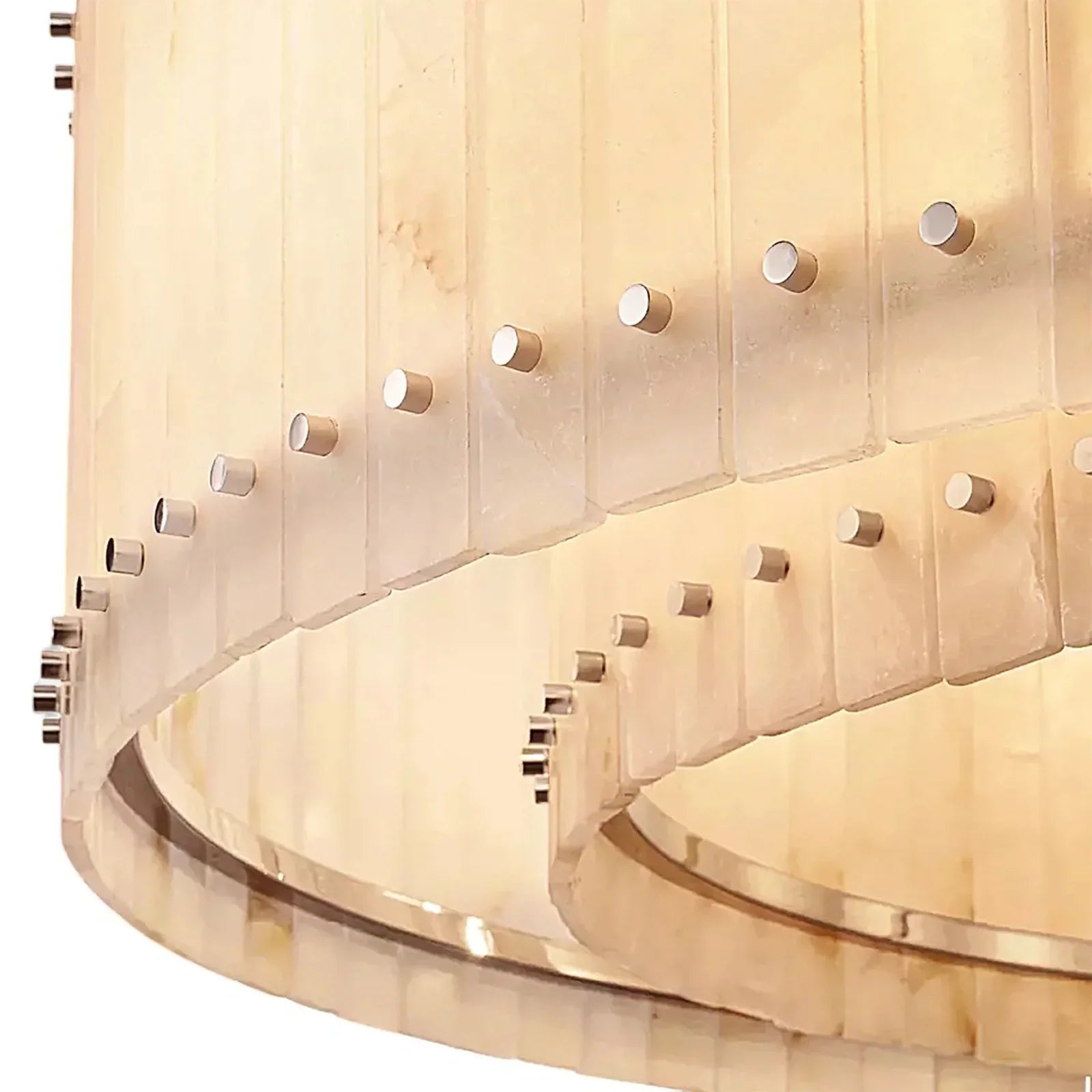 Marcus Alabaster Round Chandelier - Camilalamps - CA - RH - CH - 2552652