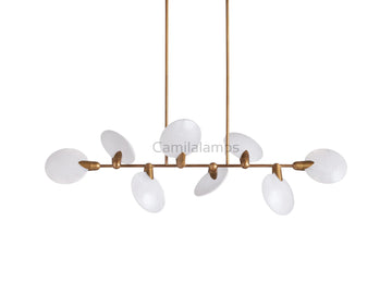 Lyla Linear Chandelier 62"74"