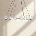 Pauillac Clear Glass Round Chandelier - Camilalamps - EDC-5