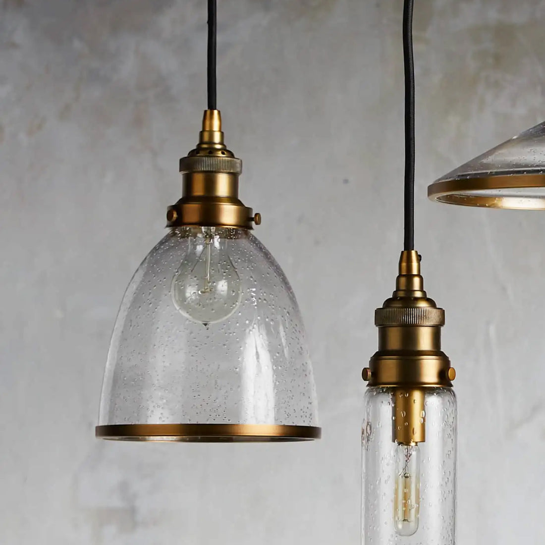 Industrial style bell chandelier - Camilalamps - CA - PEN257102