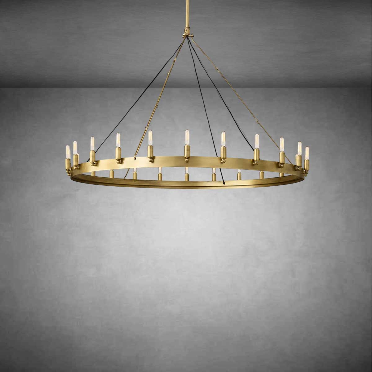 Coviro Round Outdoor Chandelier - Camilalamps - CA-CH2562