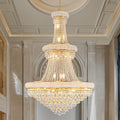 Chrome 24 - Light Crystal Chandelier for High Ceilings - Camilalamps - CA-B0FPX75D2H