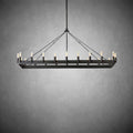 Coviro Rectangular Outdoor Chandelier - Camilalamps - CA-CH2579