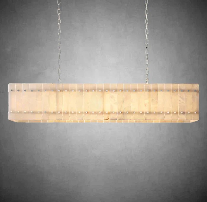 Sun Marcus Alabaster Linear Chandelier 54"72" - Camilalamps - CA - marion - 3
