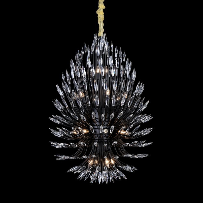 Lily Starburst Crystal Sputnik Chandelier - Camilalamps - CA-LSCSCC-07