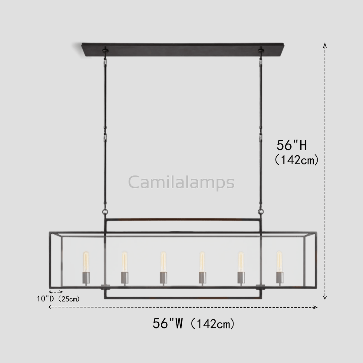Glory Linear Chandelier - Camilalamps - CA - LI2024 - C5750