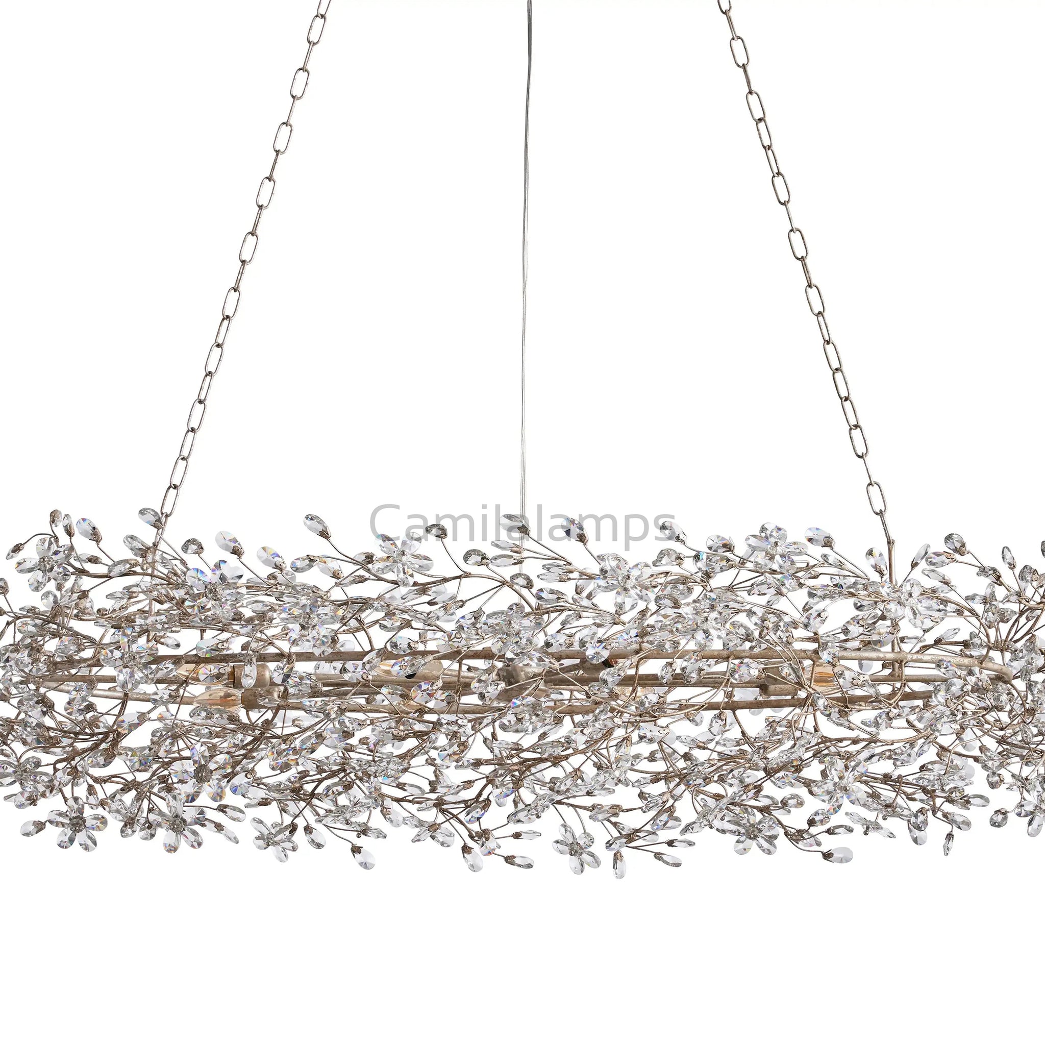 Fiore Oval Chandelier 62''74''