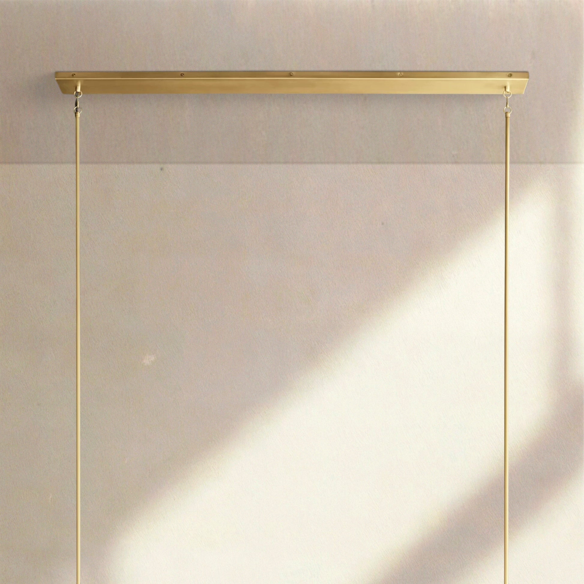 Paricia Glass Linear Chandelier 49", 60” - Camilalamps - CAM1588