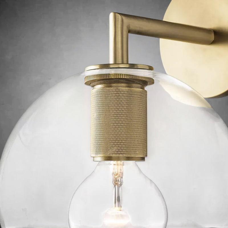Utilitaive Globe Shade Sconce