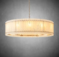Sun Marcus Alabaster Round Chandelier - Camilalamps - CA - Sun - AAA10