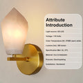 Gold Alabaster Marble Wall Sconce for Modern Living Spaces - Camilalamps - CA-B0FJRFBNMC