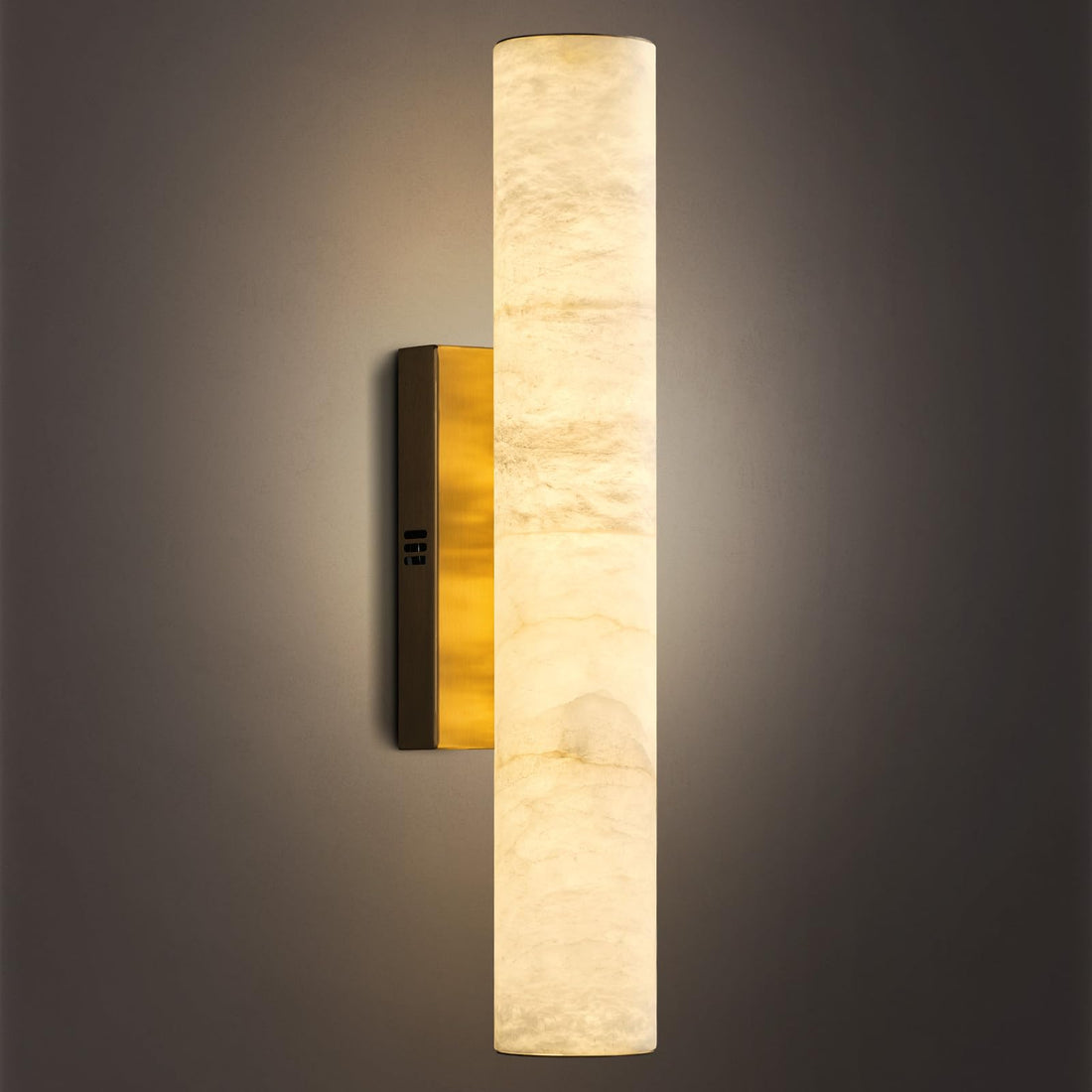 Wall Sconces, Alabaster Brass Wall Sconce, 20" Modern Gold Sconce Wall Lamp,Bathroom Wall Lights Vanity Light for Living Room, Bedroom, Hallway, Stairs