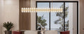 48 Inch Black Wagon Wheel Chandelier with Crystal Shade, 48 Lights, Modern Farmhouse Style, Ideal for Dining Room, Kitchen, Entryways - Camilalamps - B0DPJY8R54