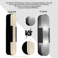 19.7'' Wall Sconces Set of 2, Natural Alabaster Wall Light, Indoor Vanity Light Fixtures for Bathroom,Black Bedside Wall Lamp Perfect for Hallway, Living Room,Bedroom,Stairs(Gift Bulb) - Camilalamps - B0CHYF9LZM