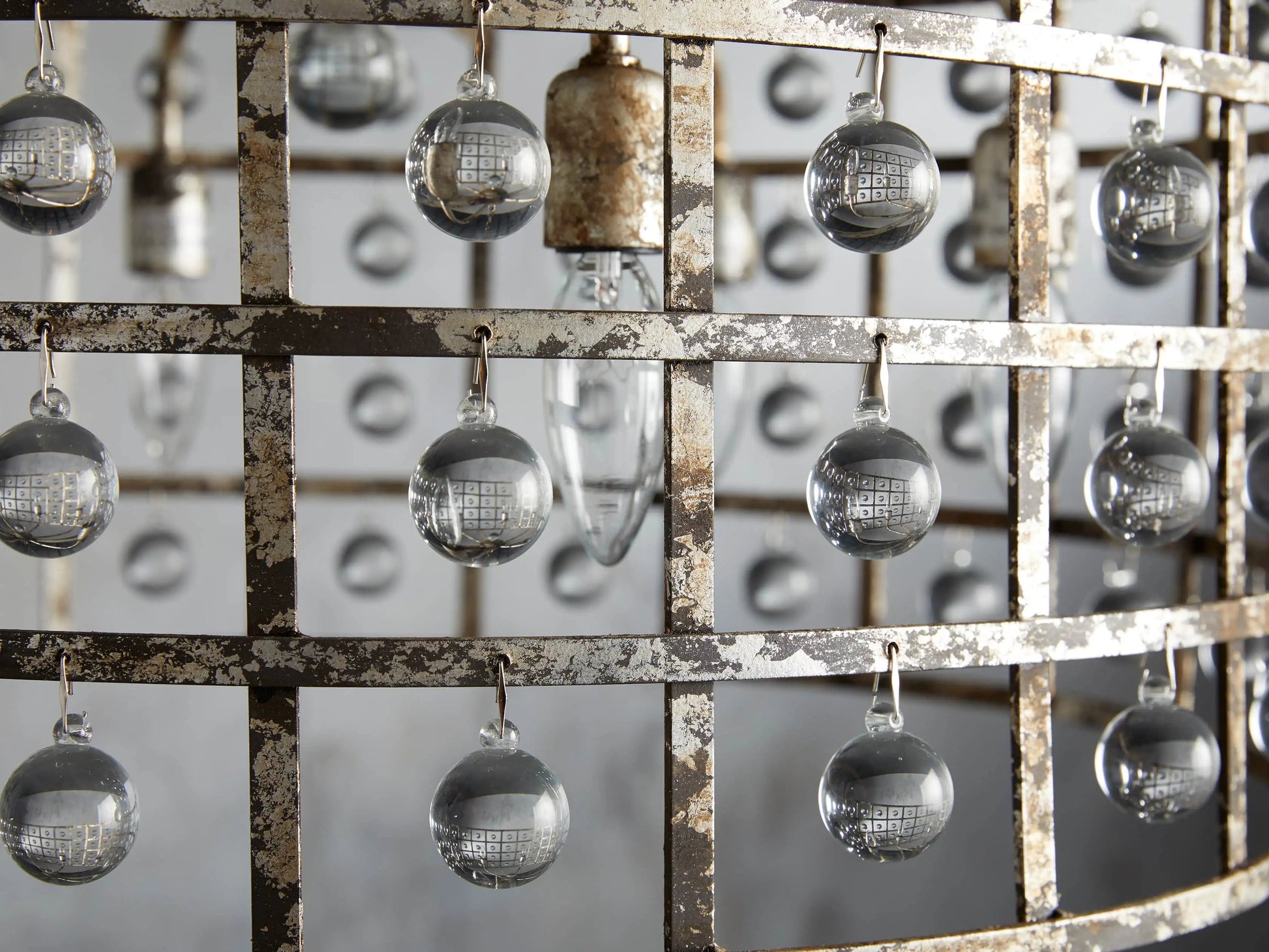 La Cage Round Chandelier - Camilalamps - CA - 636H03