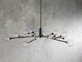 Sayre Round Clear Glass Globe Chandelier - Camilalamps - CAA - 10019A0