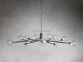Sayre Round Clear Glass Globe Chandelier - Camilalamps - CAA - 10018A8