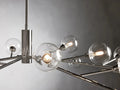 Sayre Round Clear Glass Globe Chandelier - Camilalamps - CAA - 10018A8