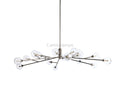 Sayre Round Clear Glass Globe Chandelier - Camilalamps - CAA - 10018A8