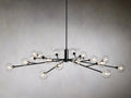 Sayre Round Clear Glass Globe Chandelier - Camilalamps - CAA - 10018A8