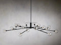 Sayre Round Clear Glass Globe Chandelier - Camilalamps - CAA - 10018A8