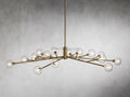 Sayre Round Clear Glass Globe Chandelier - Camilalamps - CAA - 10018A8
