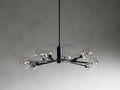 Sayre Round Clear Glass Globe Chandelier - Camilalamps - CAA - 10019A0