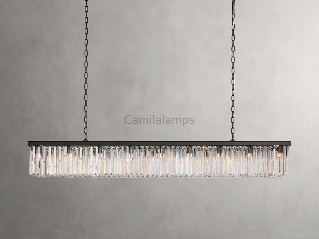 Leyland Rectangular Chandelier 60"72"