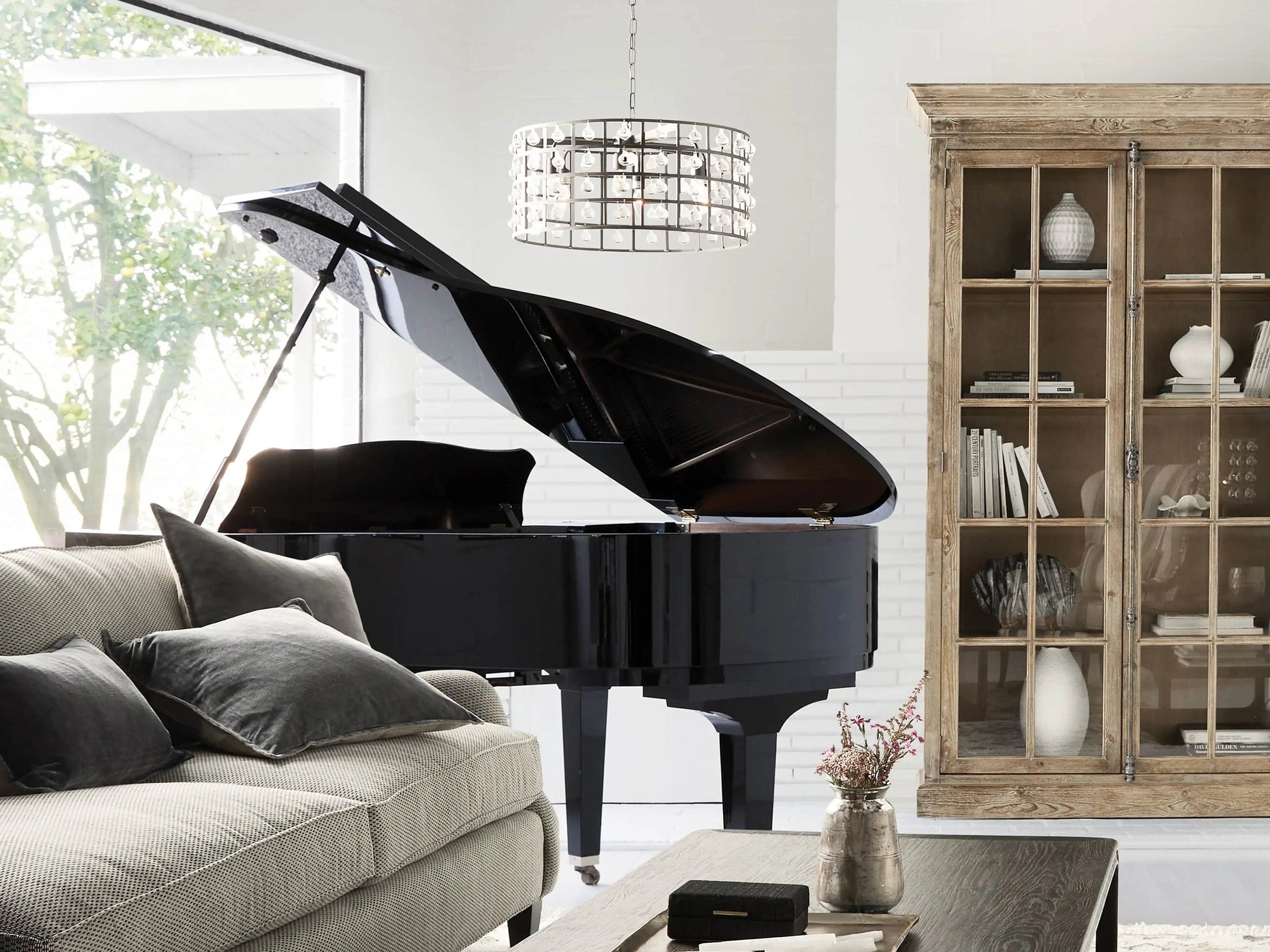 La Cage Round Chandelier - Camilalamps - CA - 636H03