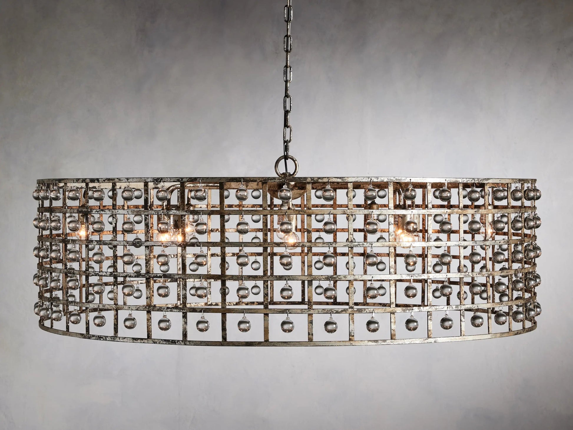 La Cage Round Chandelier - Camilalamps - CA - 636H410