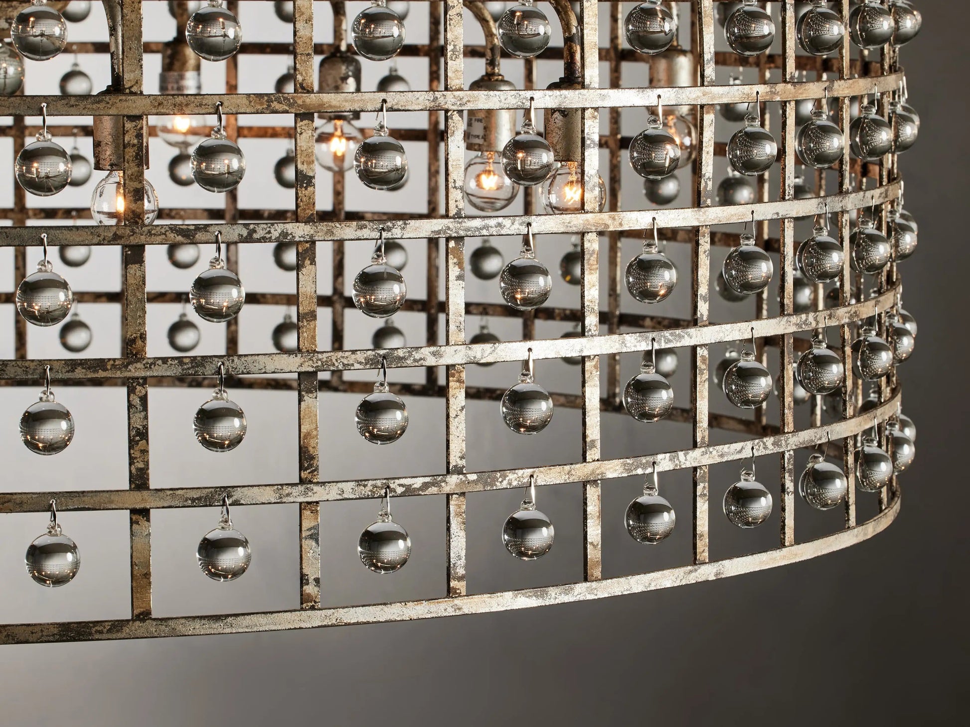 La Cage Round Chandelier - Camilalamps - CA - 636H410