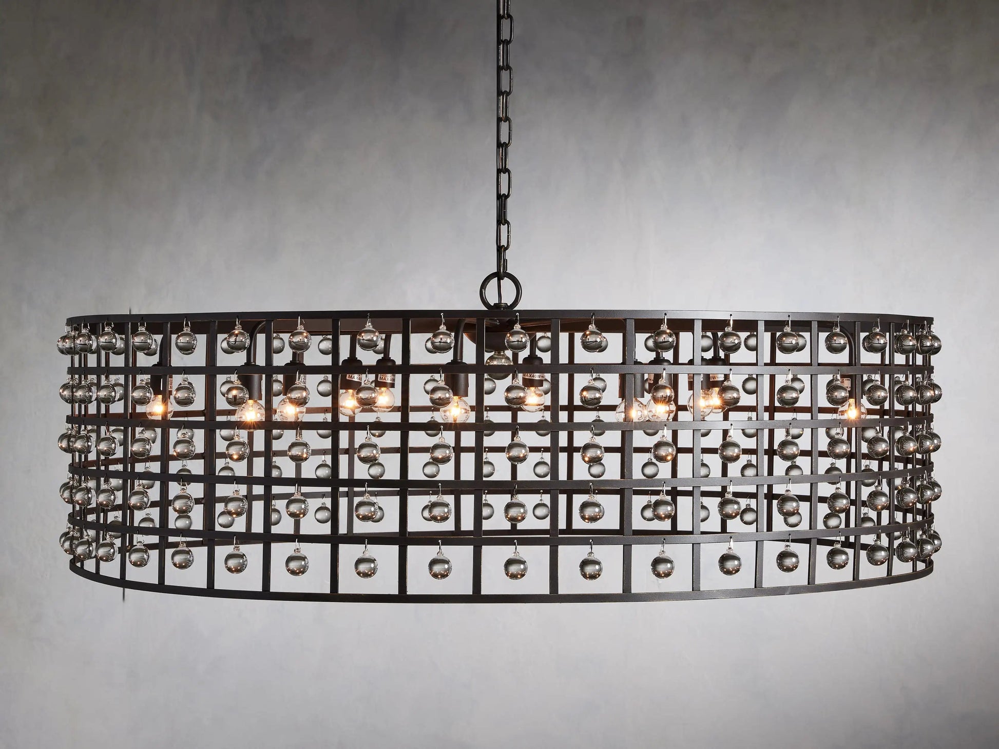 La Cage Round Chandelier - Camilalamps - CA - 636H411