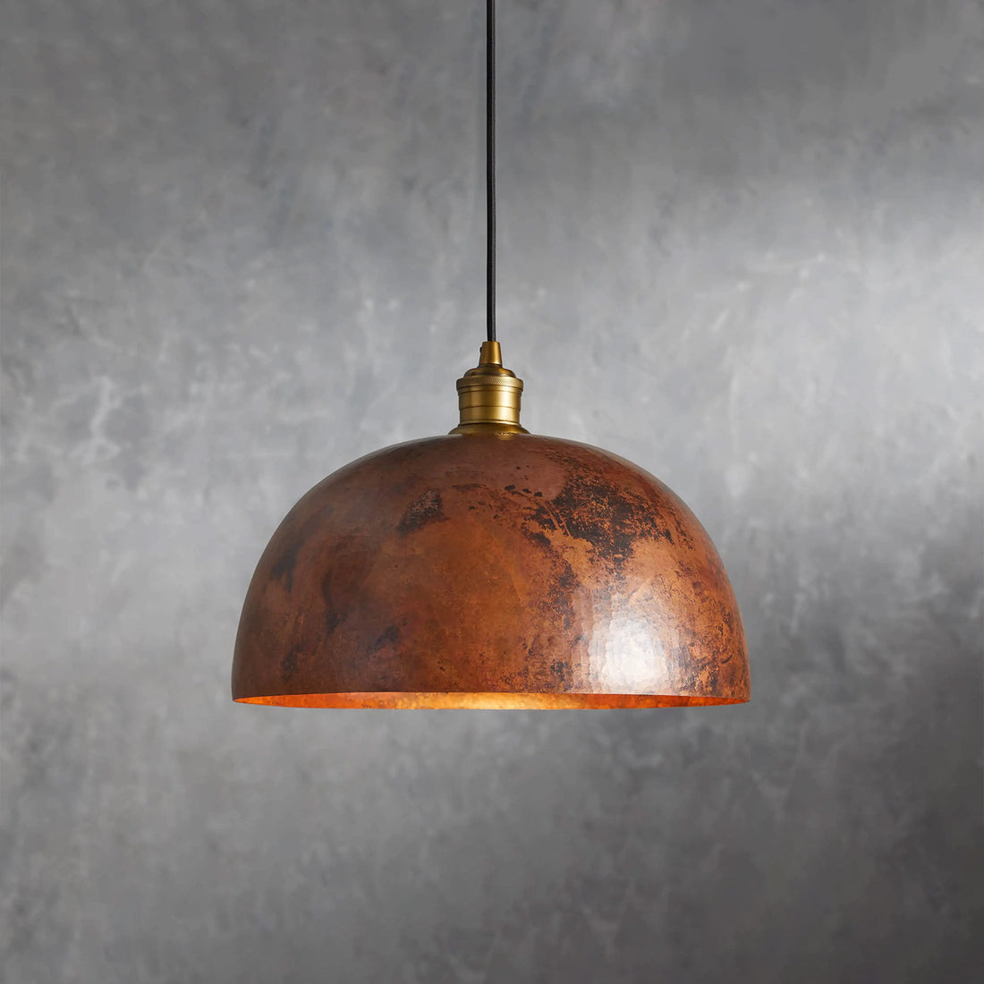 Recycled Metal Dome Pendant - Camilalamps - CAARHWS - 2561910
