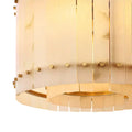 Marcus Alabaster Round Chandelier - Camilalamps - CA - RH - CH - 2552649