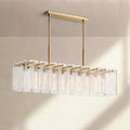 Calametta Glass Rectangular Chandelier 60