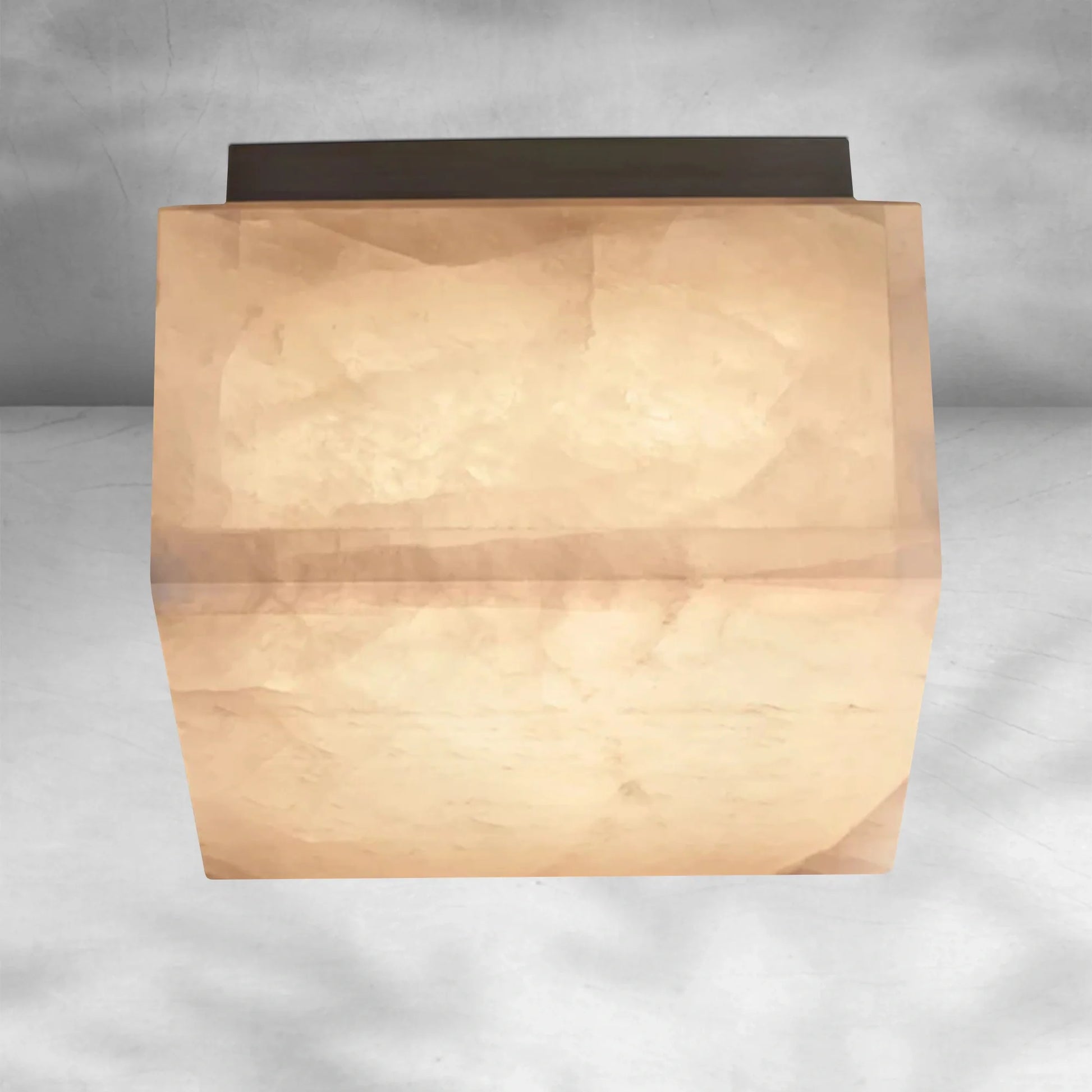 Rivaga Calcite Square Flushmount 6"10"14" - Camilalamps - CA-DE2023-C0706